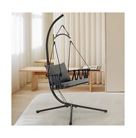 Hanging Swing Hammock Chair Porch Swing with Stand