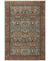 Karastan Spice Market Tigris Aquamarine 5'3" x 7'10" Area Rug