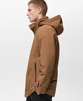 Mango Men's Coolmax Technology Waterproof Parka