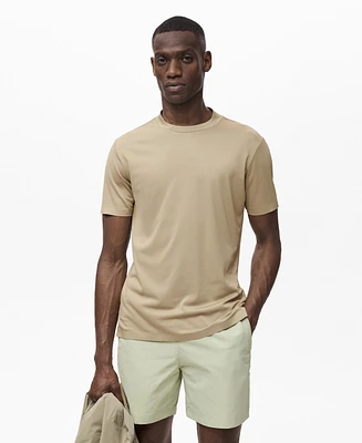 Mango Men's Coolmax Slim-Fit T-Shirt