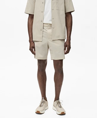 Mango Men's Water-Repellent Bermuda Shorts