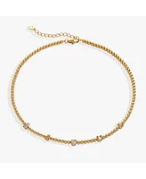 Alex and Ani Love Luck Metal Tennis Necklace