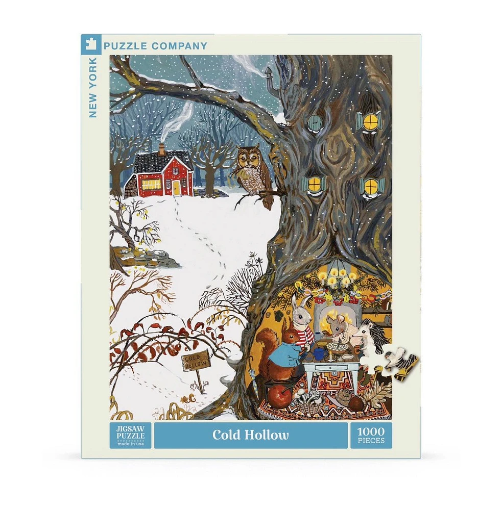 New York Puzzle Company Cold Hollow 1000 Piece Puzzle