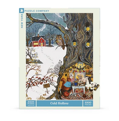 New York Puzzle Company Cold Hollow 1000 Piece Puzzle