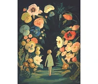New York Puzzle Company The Night Garden 500 Piece Puzzle