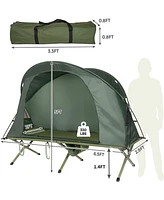 Mecale Cot Elevated Compact Tent Set with External Cover