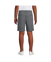 Lands' End Big Boys Husky School Uniform Active Performance Chino Shorts Above the Knee