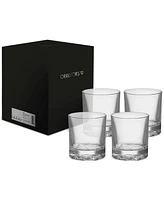 Orrefors Carat Double Old-Fashioned Glasses, Set of 4