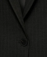 Mango Women's Pinstripe Suit Jacket