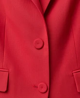 Mango Women's Wool-Blend Suit Jacket