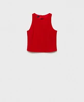 Mango Women's Back Bow Detail Crop Top
