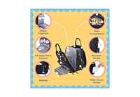 iniuniu Diaper Bag Backpack, Unisex Baby Bags for Boys Girls, Waterproof Travel