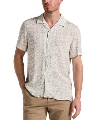 Perry Ellis Men's Regular-Fit Brushstroke Shirt