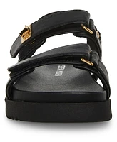 Steve Madden Big Girls J-Mona Footbed Sandals
