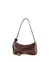 Pre-Owned Jacquemus Le Bisou Perle Shoulder Bag Leather
