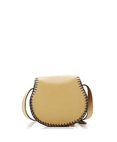 Pre-Owned Chloe Small Marcie Crossbody Bag Leather with Constrast Stitch Detail