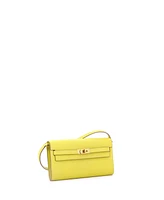 Pre-Owned Hermes Kelly To Go Wallet Chevre Mysore