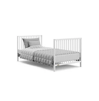 Graco Teddi 4-in-1 Convertible Mini Crib - White