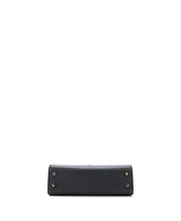 Pre-Owned Versace Small Medusa 95 Top Handle Bag Leather