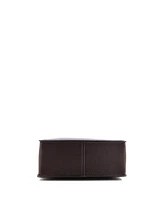 Pre-Owned Hermes 30 White Bus Bag Leather