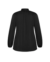 City Chic Plus Aria Shirt
