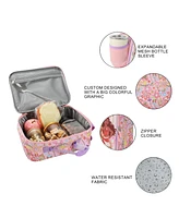 Disney Princess Characters On Floral Print 8” Lunch Kit