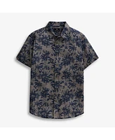 Vustra Men's Maui Oasis Printed Linen Shirt