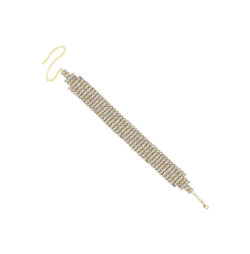 Sohi Crystal Choker Necklace