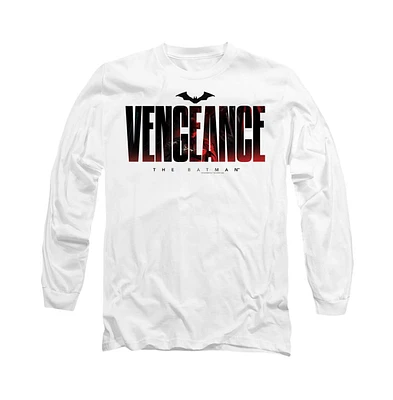 Batman Men's The Vengeance For Bat Long Sleeve Adult Tee / T-Shirt
