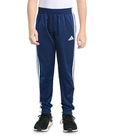 adidas Big Boys Elastic-Waistband Essential 3-Stripe Jogger Pants
