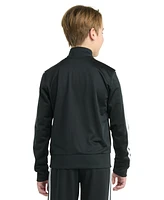 adidas Big Boys Long-Sleeve Full-Zip Essential Tricot Jacket