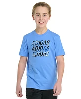 adidas Big Boys Short-Sleeve Spectrum of Light Lineage Graphic Cotton T-Shirt