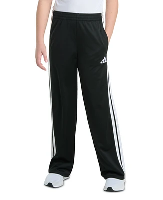 adidas Big Girls Elastic-Waistband Tricot Wide-Leg Pants