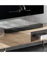 Sennheiser Ambeo Soundbar Plus for Tv and Music with Immersive 3D Surround Sound, Virtual 7.1.4 Speaker Setup, Built-in Dual Subwoofers, Advanced Stre