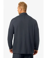 KingSize Men's Supersoft Jersey 1/4 Zip Pullover
