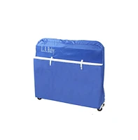 L.a. Baby Holiday Mini/Portable Folding Metal Crib