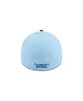 New Era Men's Light Blue/Blue Colorado Rockies 2025 Fourth of July 39THIRTY Flex Hat