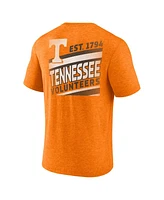 Fanatics Men's Heather Tennessee Orange Volunteers Ideal Faded Tri-Blend T-Shirt