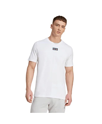 Adidas Men's White Bayern Munich Jersey Hook T-Shirt