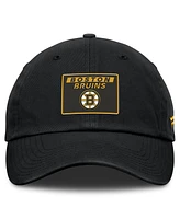 Fanatics Men's Black Boston Bruins Authentic Pro Prime Adjustable Hat