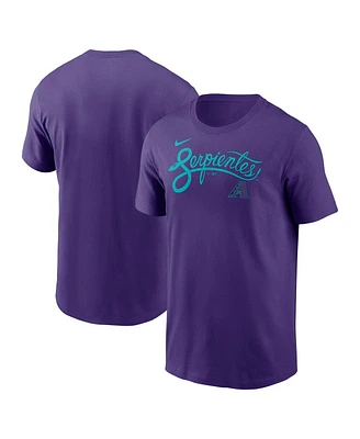 Nike Men's Purple Arizona Diamondbacks 2025 City Connect Wordmark T-Shirt