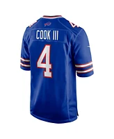 Nike Men's James Cook Iii Royal Buffalo Bills Team Game Jersey