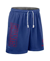 Nike Men's Royal New York Giants Sideline Reversible Performance Shorts