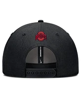 Nike Men's Black Ohio State Buckeyes Rise Practice Adjustable Hat