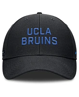 Nike Men's Black Ucla Bruins Rise Practice Adjustable Hat
