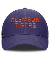 Nike Men's Purple Clemson Tigers Rise Practice Adjustable Hat