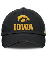 Nike Men's Iowa Hawkeyes 2025 Sideline Club Adjustable Hat