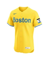 Nike Men's David Ortiz Gold Boston Red Sox City Connect Elite Jersey
