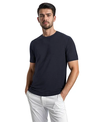 Scott Barber Men's Cotton/Lyocell Tee, heather