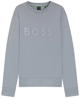Boss by Hugo Men's Stretch-Cotton Logo Sweatshirt